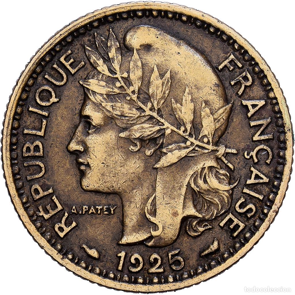 Monedas antiguas de &Aacute;frica: [#1224713] Camer&uacute;n, Franc, 1925, Paris, Aluminio - bronce, MBC, KM:2
