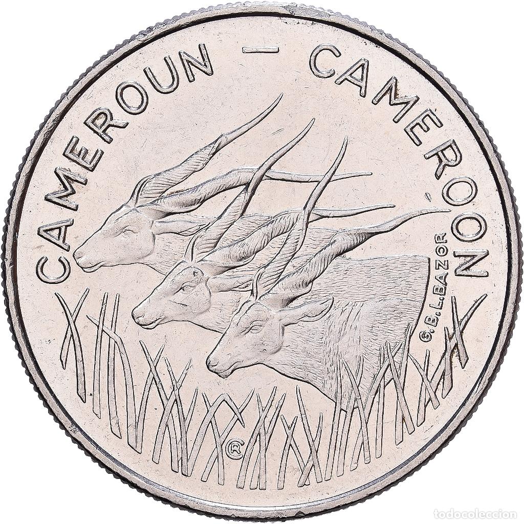 Monedas antiguas de &Aacute;frica: [#1224711] Camer&uacute;n, 100 Francs, 1975, Paris, N&iacute;quel, MBC+, KM:17