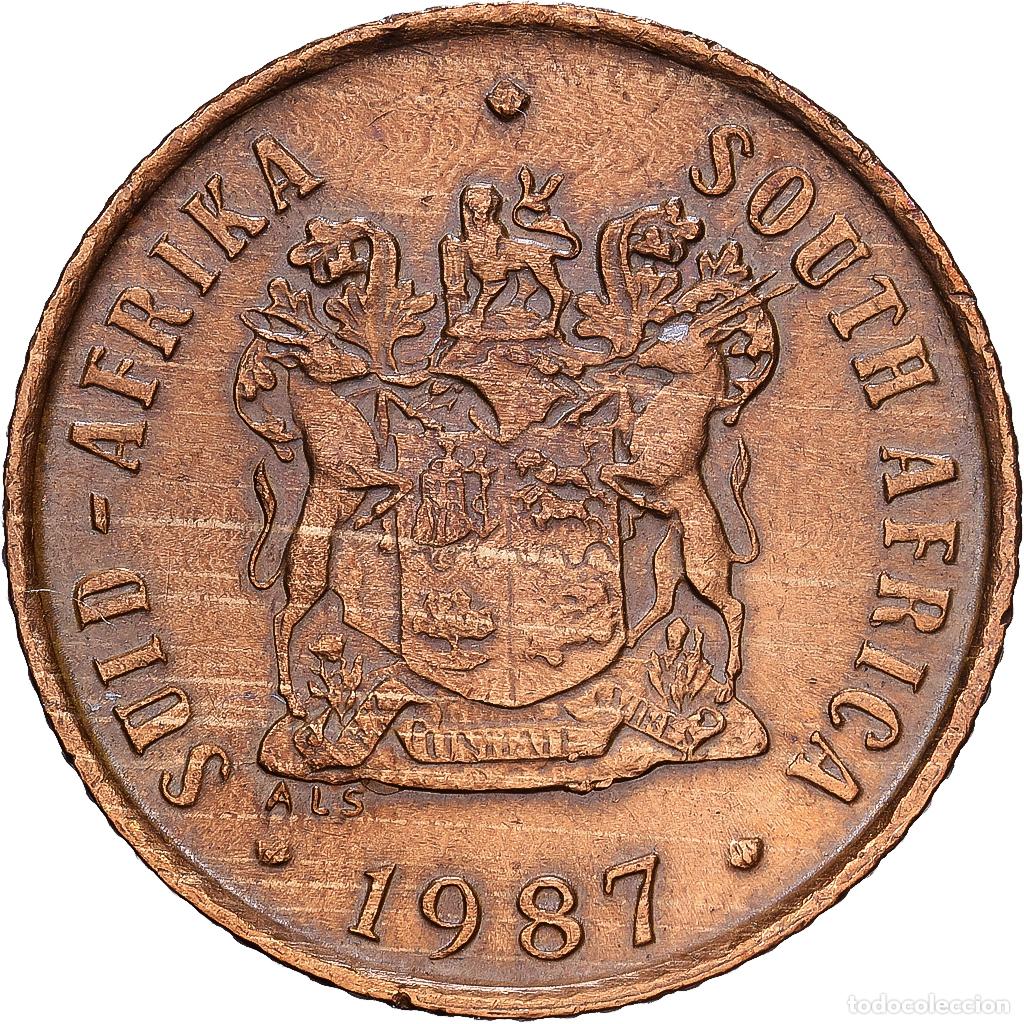 Monedas antiguas de &Aacute;frica: [#1224764] Sud&aacute;frica, Cent, 1987, Bronce, MBC, KM:82