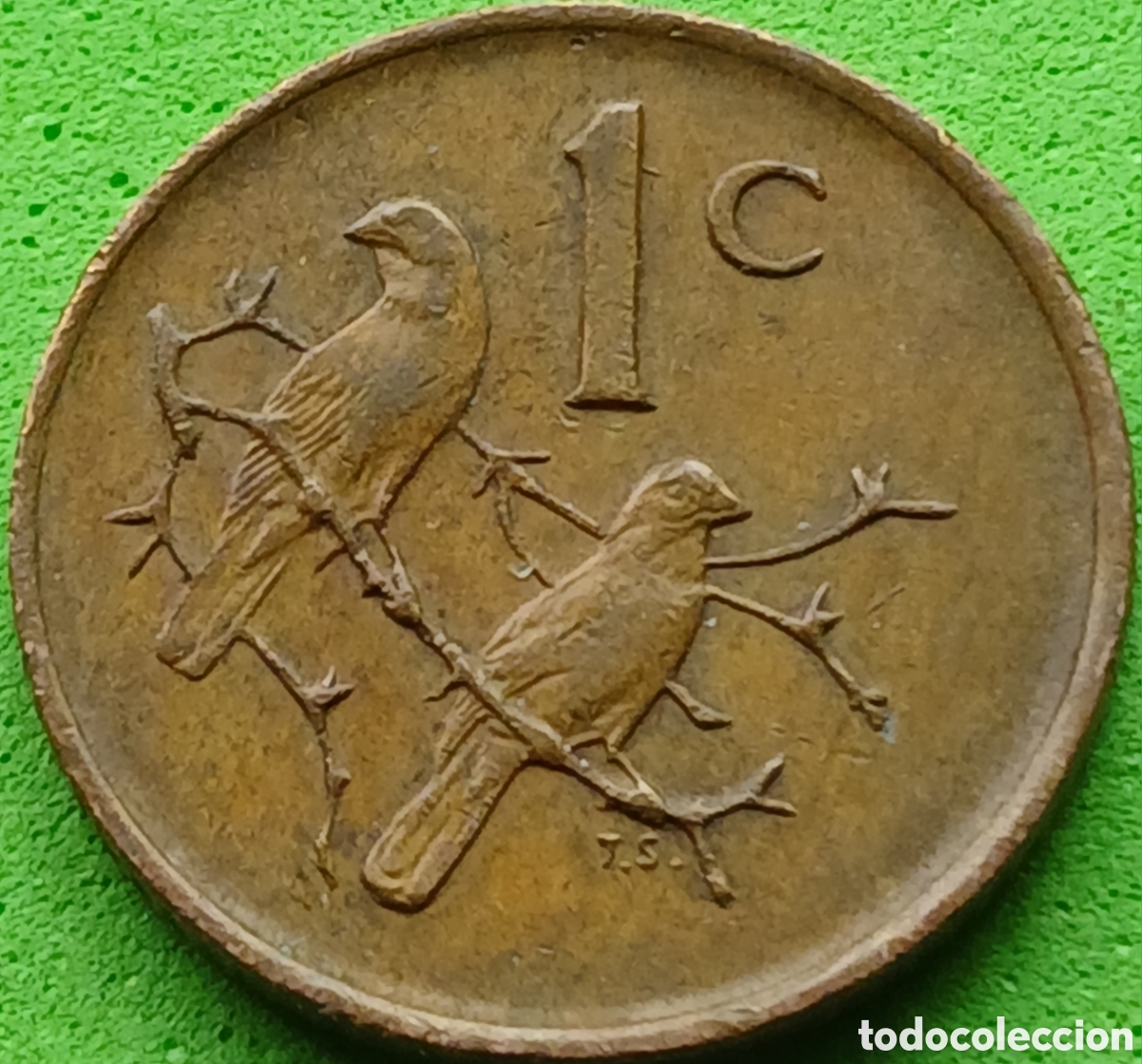 Monedas antiguas de &Aacute;frica: Suid &Aacute;frika 1 cent 1983 km#82
