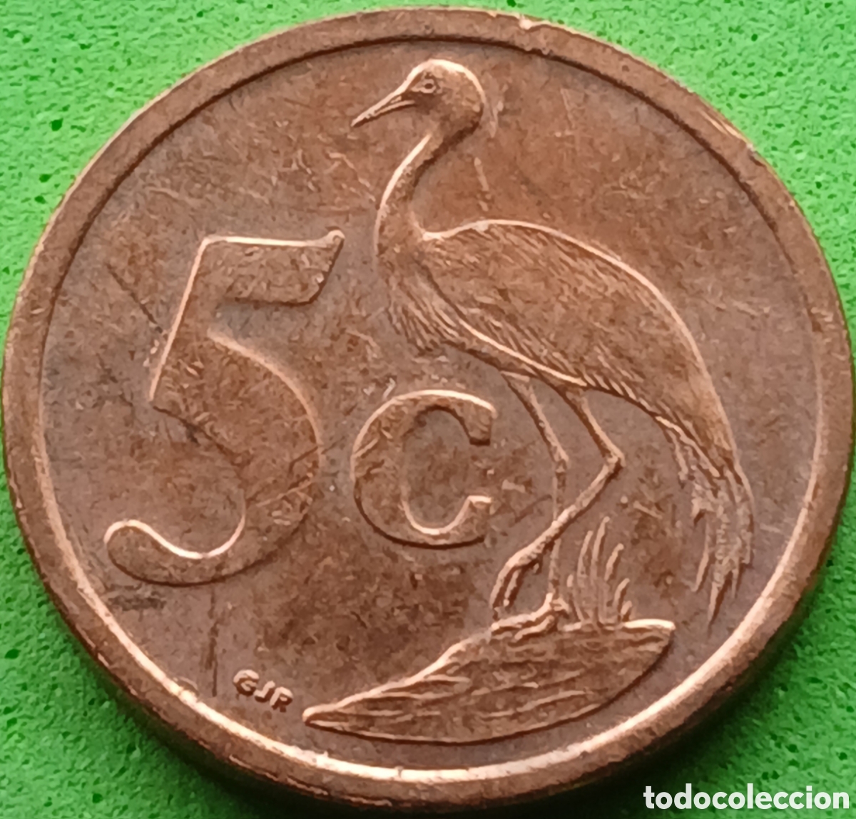 Monedas antiguas de &Aacute;frica: Iningizimu &Aacute;frika 5 cents 2009 km#464