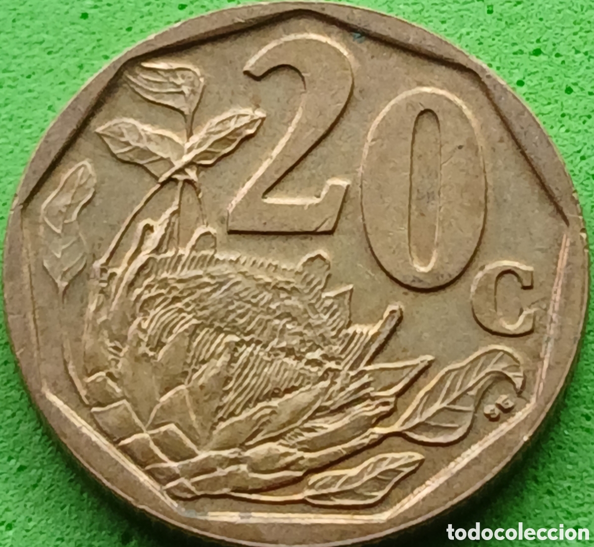Monedas antiguas de &Aacute;frica: Isewula &Aacute;frika 20 cents 2008 km#442