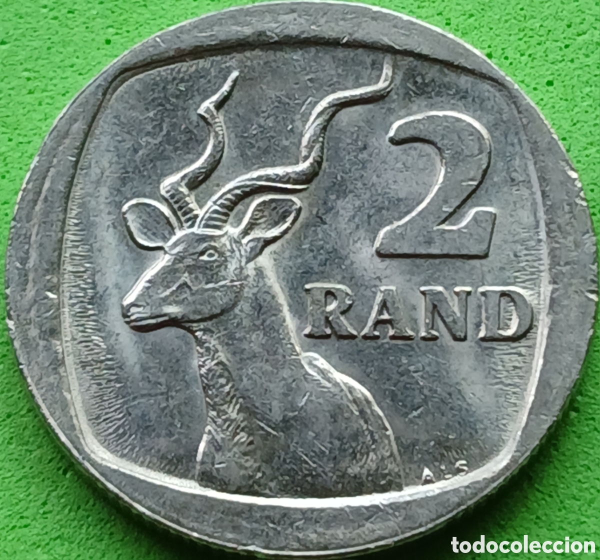 Monedas antiguas de &Aacute;frica: Suid &Aacute;frika 2 rand 1995 km#139