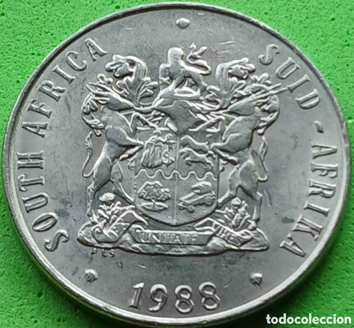 Monedas antiguas de &Aacute;frica: South &Aacute;frica 50 cents 1988 km#87