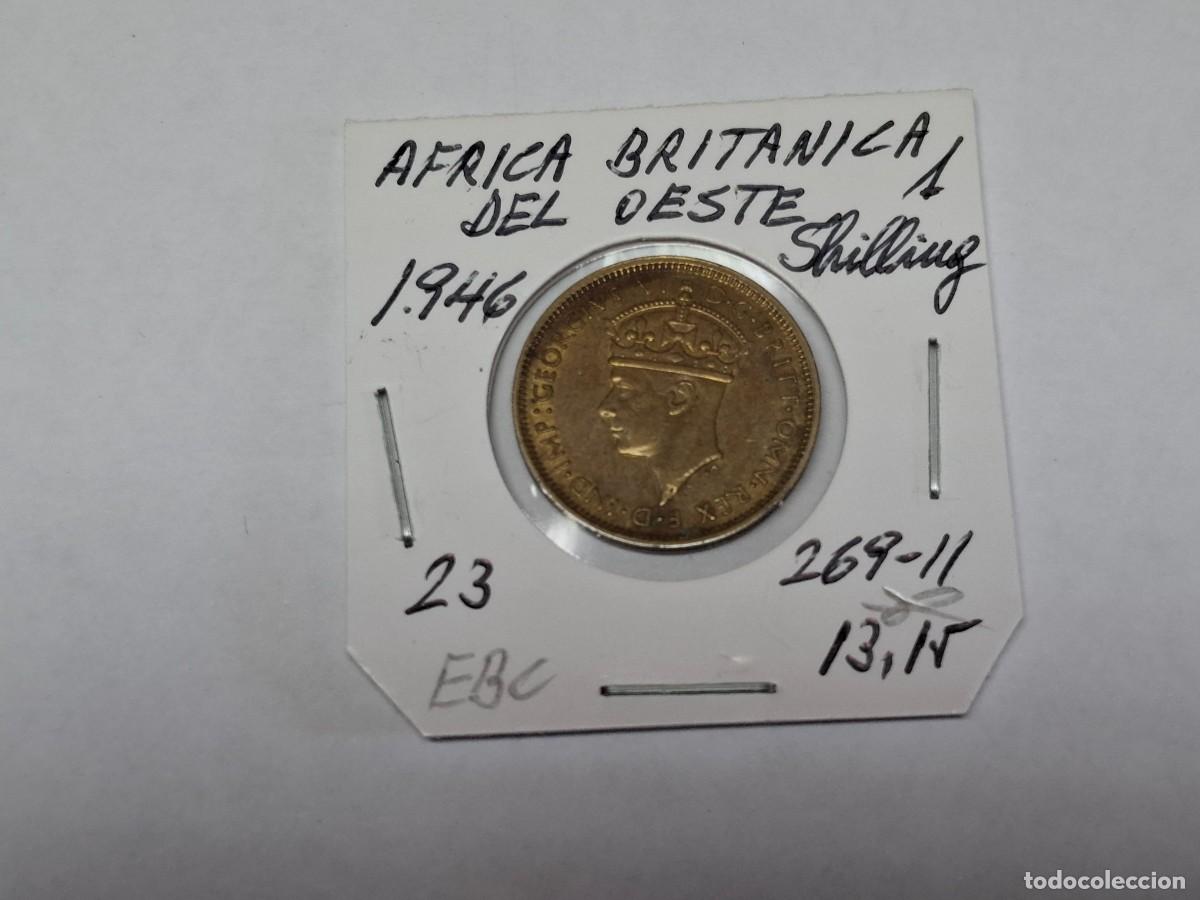 Monedas antiguas de &Aacute;frica: 1 SHILLING de 1946 KM 23 AFRICA BRITANICA DEL OESTE en EBC