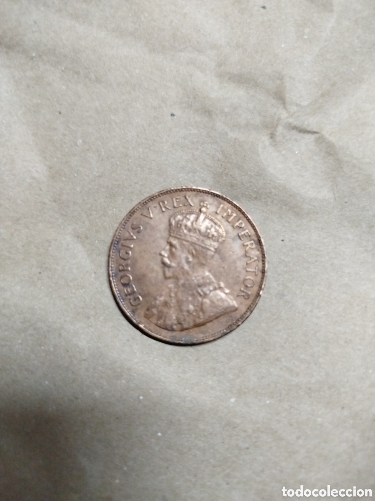 Monedas antiguas de &Aacute;frica: Georgius v rex imperator