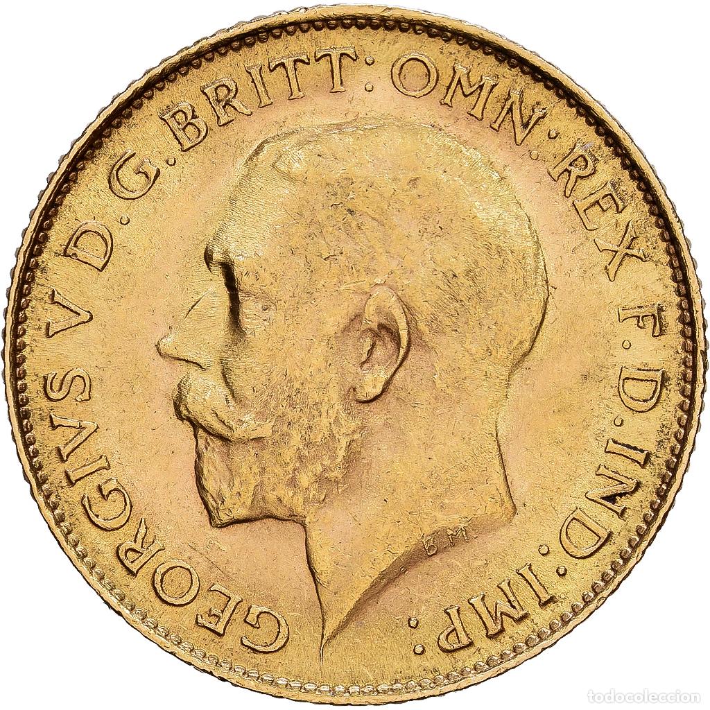 Monedas antiguas de &Aacute;frica: [#1203118] Sud&aacute;frica, George V, 1/2 Sovereign, 1926, Pretoria, Oro, MBC+, KM:20