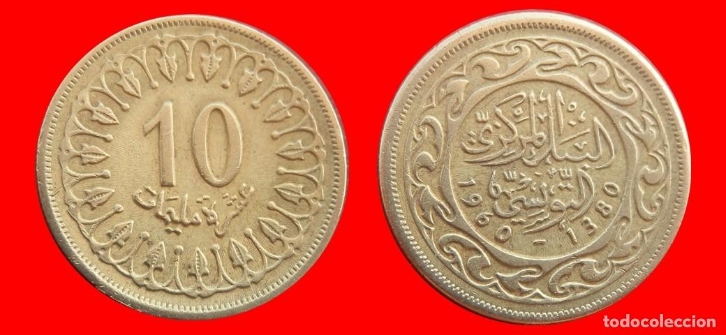 Monedas antiguas de &Aacute;frica: 10 MILLIN 1960 TUNEZ-153842
