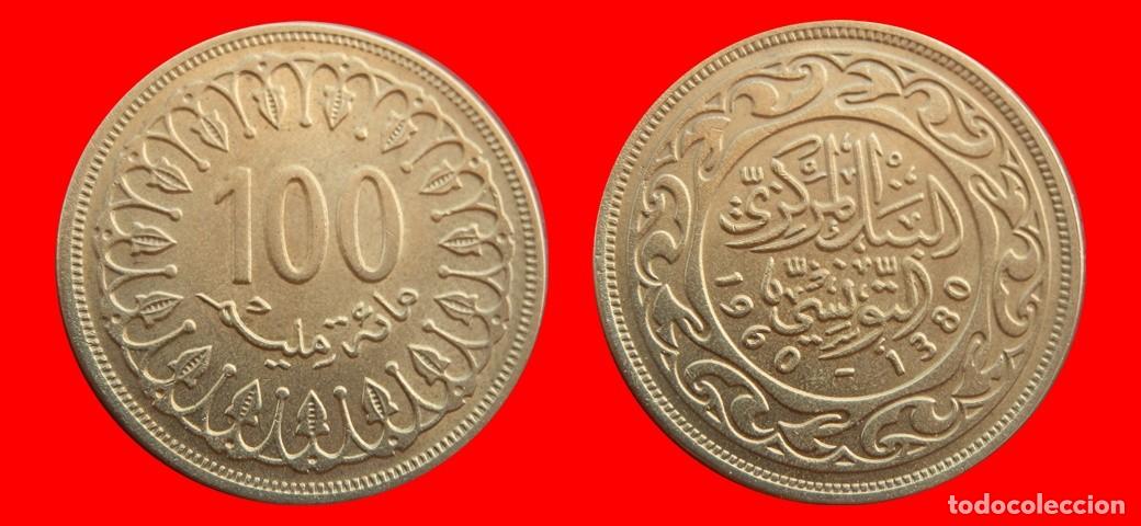 Monedas antiguas de &Aacute;frica: 100 MILLIN 1960 TUNEZ-153845