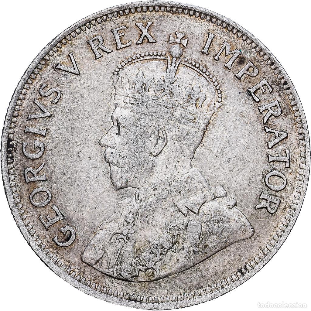 Monedas antiguas de &Aacute;frica: [#1121753] Sud&aacute;frica, George V, 2-1/2 Shillings, 1923, Plata, BC+, KM:19.1