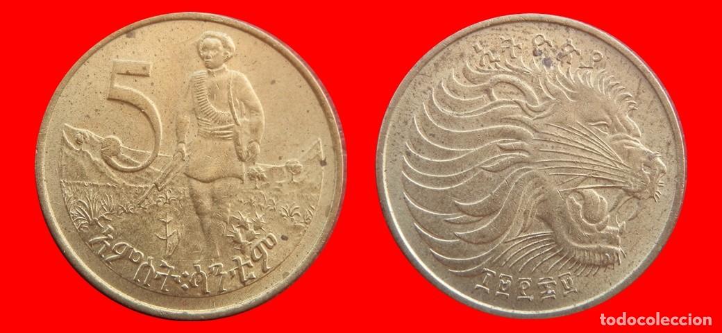 Monedas antiguas de &Aacute;frica: 5 CENTIMOS 1969 ETIOPIA ETHIOPIA-153933