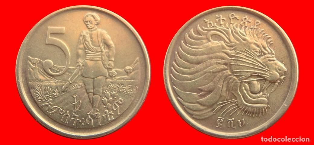 Monedas antiguas de &Aacute;frica: 5 CENTIMOS 2008 ETIOPIA ETHIOPIA-153934