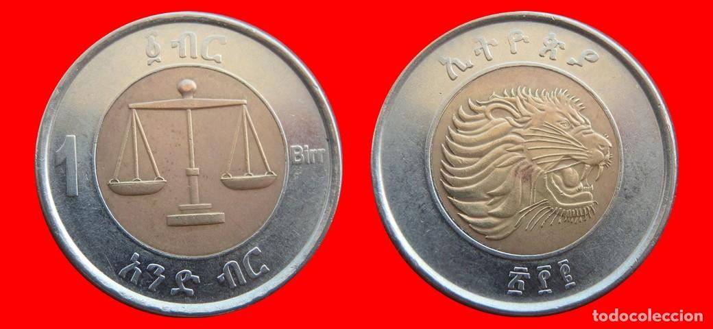Monedas antiguas de &Aacute;frica: 1 BIRR 2002 ETIOPIA ETHIOPIA-153942