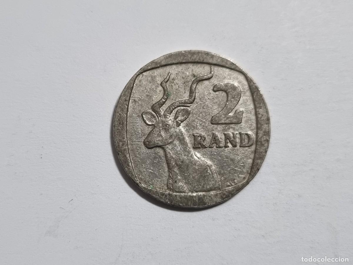 Monedas antiguas de &Aacute;frica: Antigua Moneda Africa 1997 Umzantsi Sudafrica 2 Rand Coleccionista