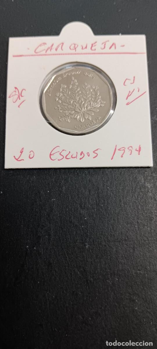 Monedas antiguas de &Aacute;frica: CABO VERDE 20 ESCUDOS 1994 S/C KM=33 (CUPRONIQUEL) CARQUEJA