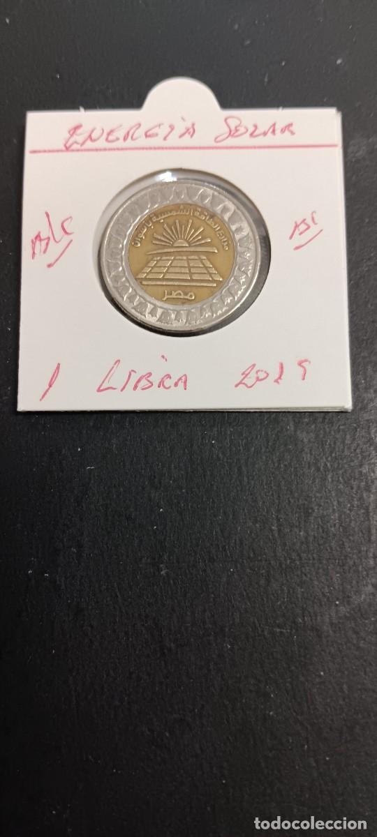 Monedas antiguas de &Aacute;frica: EGIPTO 1 LIBRA 2019 BC (BIMETALICA) ENERGIA SOLAR