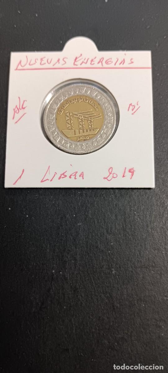 Monedas antiguas de &Aacute;frica: EGIPTO 1 LIBRA 2019 BC (BIMETALICA) NUEVAS ENERGIAS