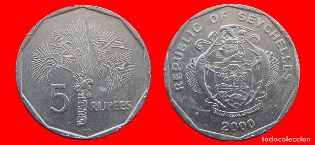 Monedas antiguas de &Aacute;frica: 5 RUPIAS 2000 ISLAS SEYCHELLES SEICHELLES-153974