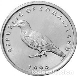 Monedas antiguas de &Aacute;frica: Somalilandia, 1 Chel&iacute;n 1994, KM#1./ Sin Circular.
