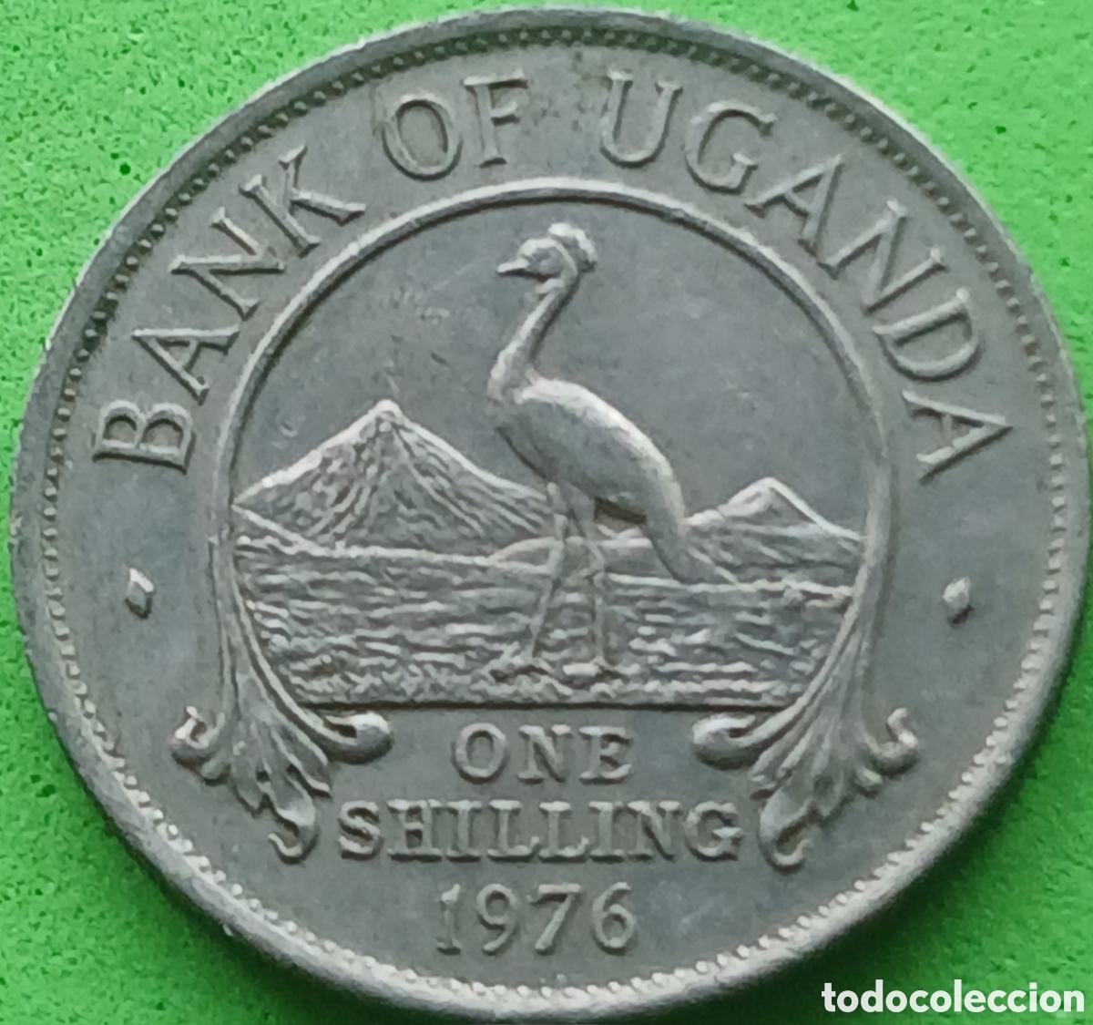 Monedas antiguas de &Aacute;frica: Uganda one shilling 1976 km#5a