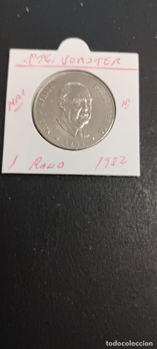Monedas antiguas de &Aacute;frica: SUDAFRICA 1 RAND MBC KM=115 (NIQUEL) PRESIDENTE VORSTER