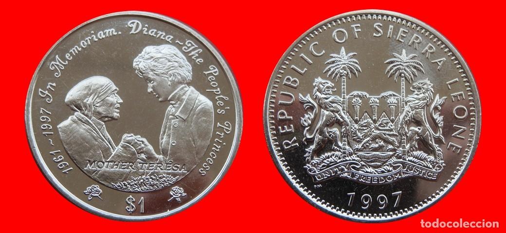 Monedas antiguas de &Aacute;frica: 1 DOLAR 1997 SIN CIRCULAR SIERRA LEONA-9388SC