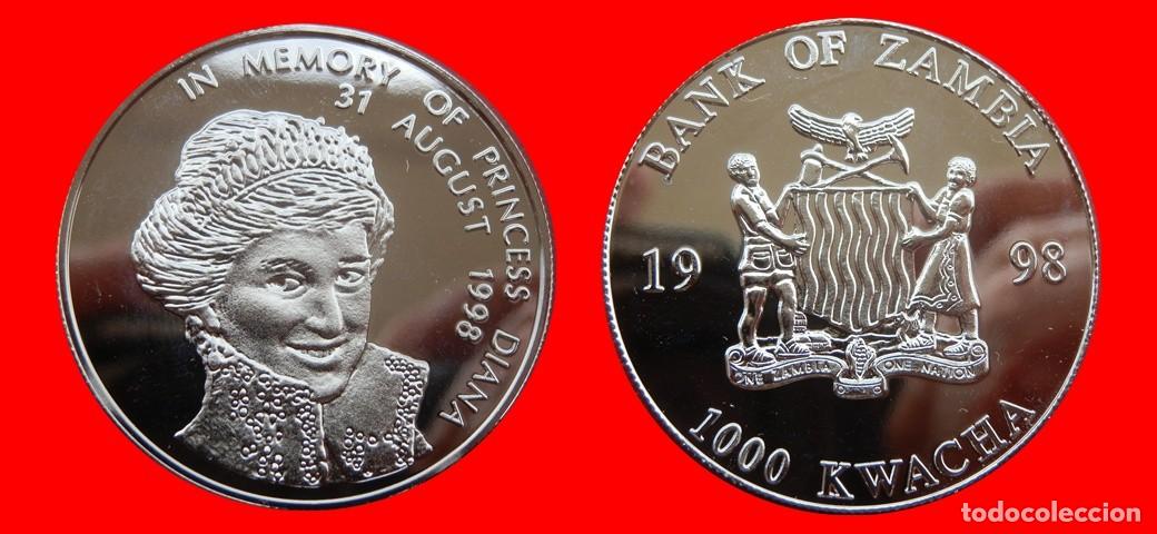 Monedas antiguas de &Aacute;frica: 1000 KWACHA 1998 SIN CIRCULAR ZAMBIA-9399SC