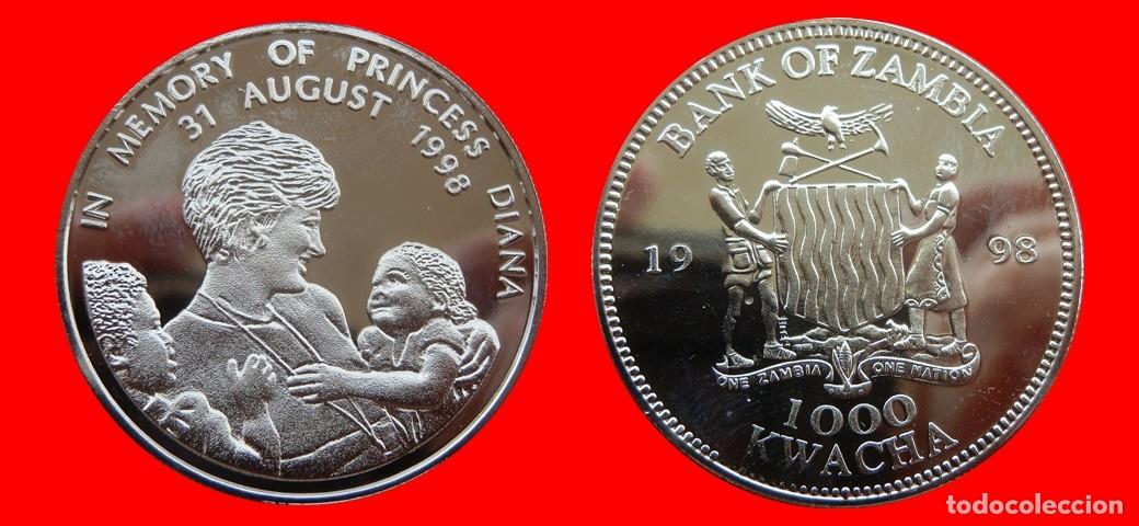 Monedas antiguas de &Aacute;frica: 1000 KWACHA 1998 SIN CIRCULAR ZAMBIA-9400SC