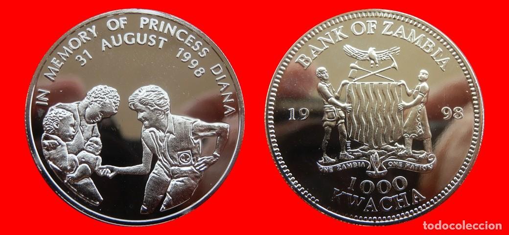Monedas antiguas de &Aacute;frica: 1000 KWACHA 1998 SIN CIRCULAR ZAMBIA-9401SC