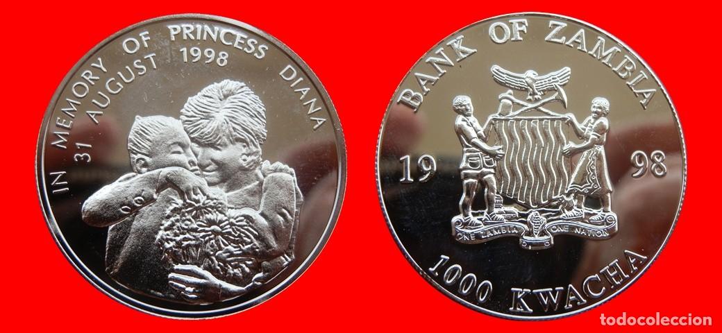 Monedas antiguas de &Aacute;frica: 1000 KWACHA 1998 SIN CIRCULAR ZAMBIA-9403SC