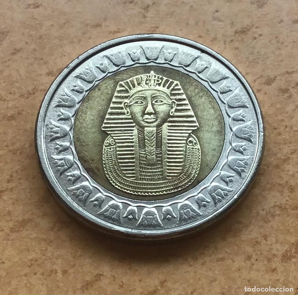 Monedas antiguas de &Aacute;frica: 1 libra de Egipto. A&ntilde;o 2023 - Foto 2