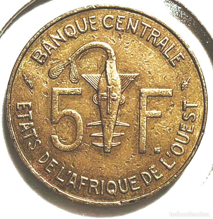 Monedas antiguas de &Aacute;frica: AFRICA OCCIDENTAL (BCEAO) - FRANCO CFA (1958-) - 5 FRANCOS 1978 - A - 3 GR. COBRE-ALUMINIO-NIQUEL