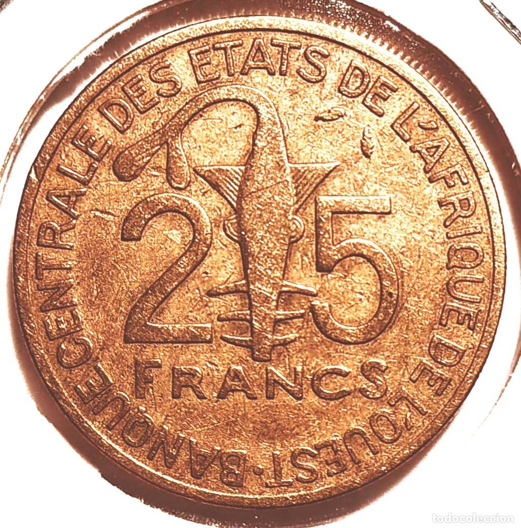 Monedas antiguas de &Aacute;frica: AFRICA OCCIDENTAL (BCEAO) - FRANCO CFA (1958-) - 25 FRANCOS 1978 - A - 8 GR. COBRE-ALUMINIO-NIQUEL
