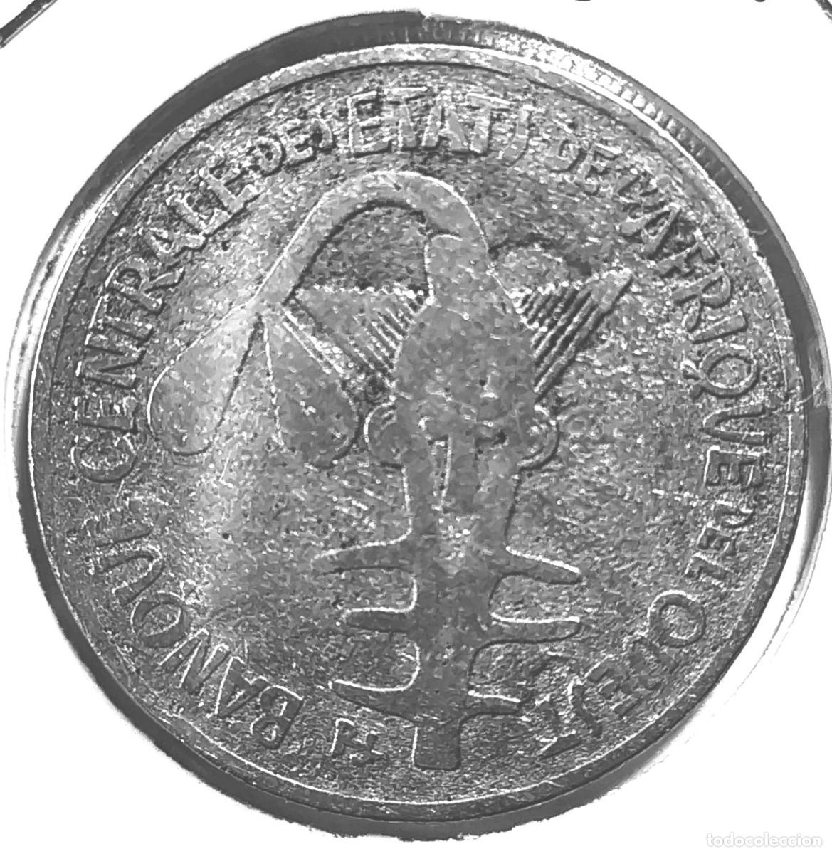 Monedas antiguas de &Aacute;frica: AFRICA OCCIDENTAL (BCEAO) - FRANCO CFA (1958-) - 100 FRANCOS 1980 - A - 7 GR. NIQUEL - DIAMETRO 26 m