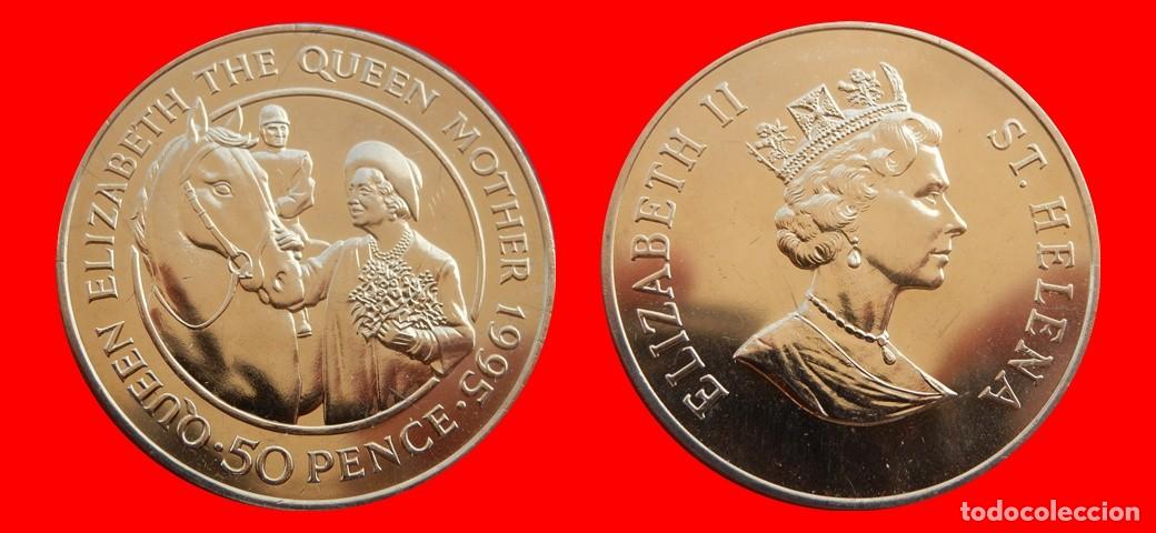 Monedas antiguas de &Aacute;frica: 50 PENIQUES PENCE 1995 SIN CIRCULAR SANTA HELENA-9440SC
