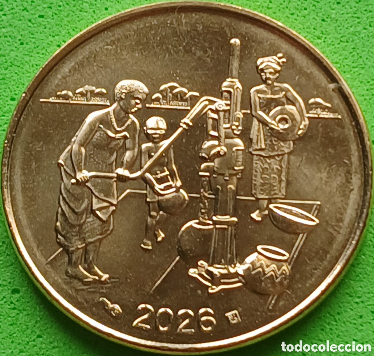 Monedas antiguas de &Aacute;frica: &Aacute;frica Occidental (BCEAO) 10 francos 2026 km#10 FAO
