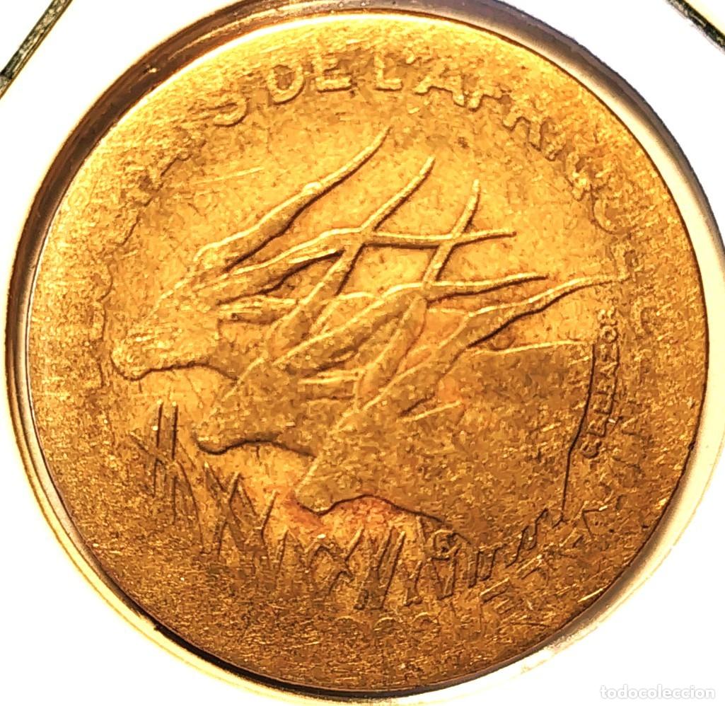 Monedas antiguas de &Aacute;frica: AFRICA CENTRAL (BEAC) - FRANCO CFA (1973-) - 10 FRANCOS 1992 - A - 4 GR. COBRE-ALUMINIO-NIQUEL