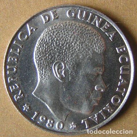 Monedas antiguas de &Aacute;frica: GUINEA ECUATORIAL - 5 BIPKWELE 1980 (19-80)