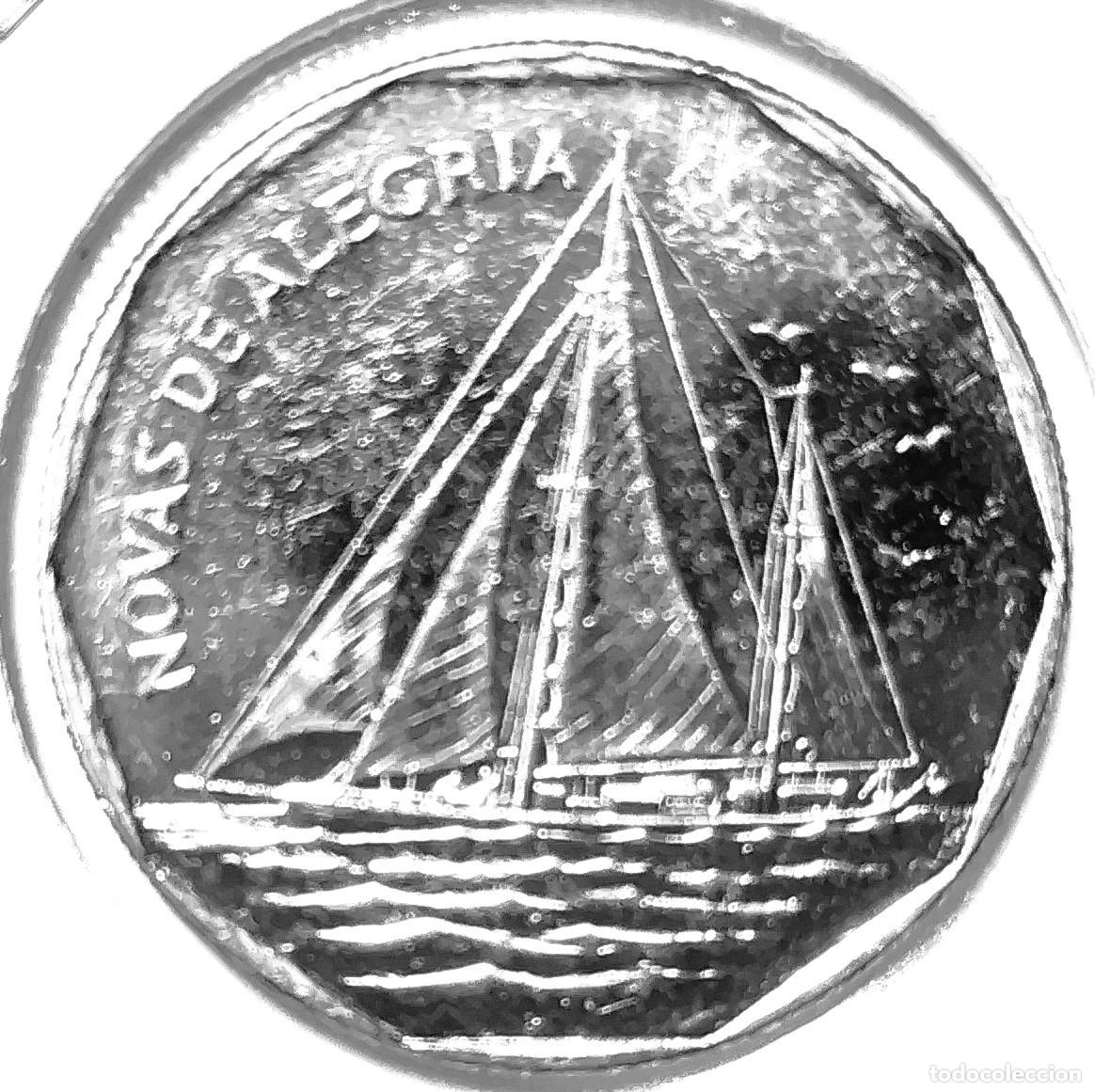 Monedas antiguas de &Aacute;frica: CABO VERDE (1975-) - 20 ESCUDOS 1994 - REPUBLICA - BARCOS-NOVAS DE ALEGRIA - A - 5,90 GR. ACERO NIQU