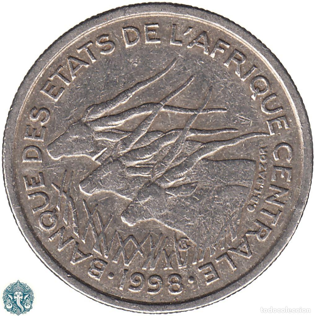 Monedas antiguas de &Aacute;frica: ESTADOS DEL &Aacute;FRICA OCCIDENTAL 50 Francos CFA 1998 (BCEAO) KM#11 &Aacute;FRICA DEL OESTE