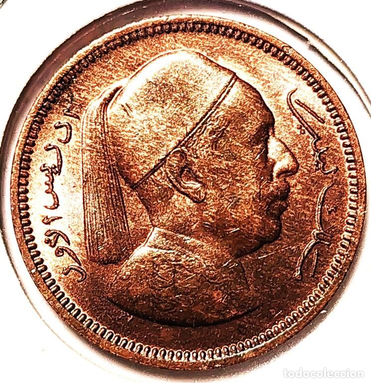 Monedas antiguas de &Aacute;frica: LIBIA (1952-1970) - 1 MILLIEME - LIBRA LIBIA - REY IDRIS I - A - 3 GR. BRONCE - DIAMETRO 18 mm