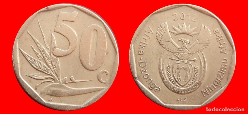 Monedas antiguas de &Aacute;frica: 50 CENTAVOS 2012 SUDAFRICA-154198