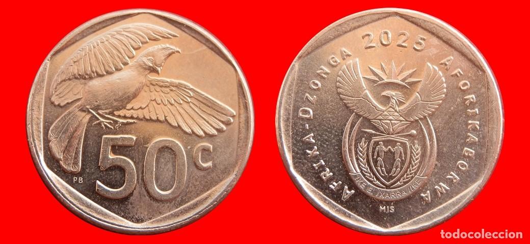 Monedas antiguas de &Aacute;frica: 50 CENTAVOS 2025 SUDAFRICA-154200