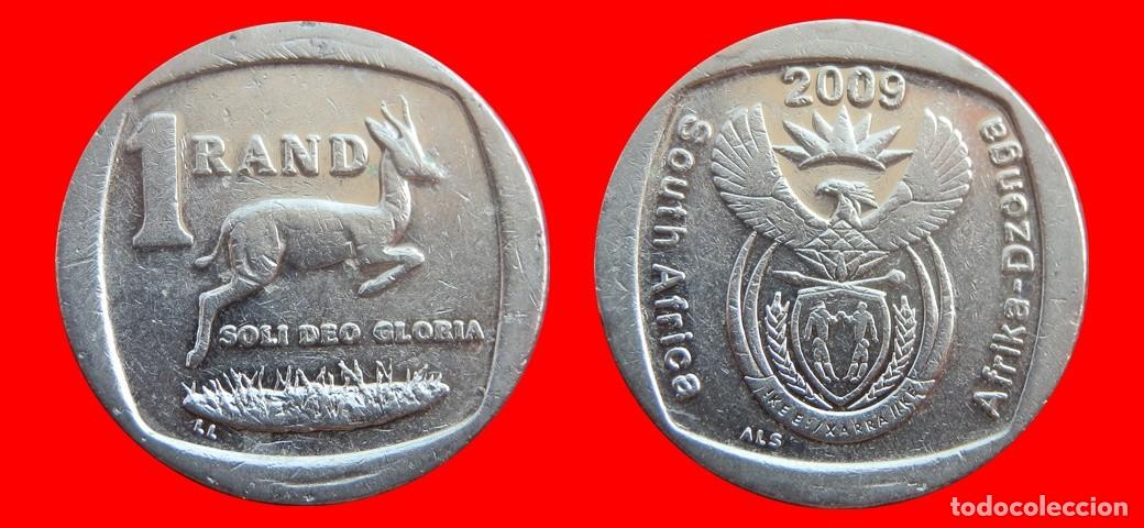 Monedas antiguas de &Aacute;frica: 1 RAND 2009 SUDAFRICA-154202