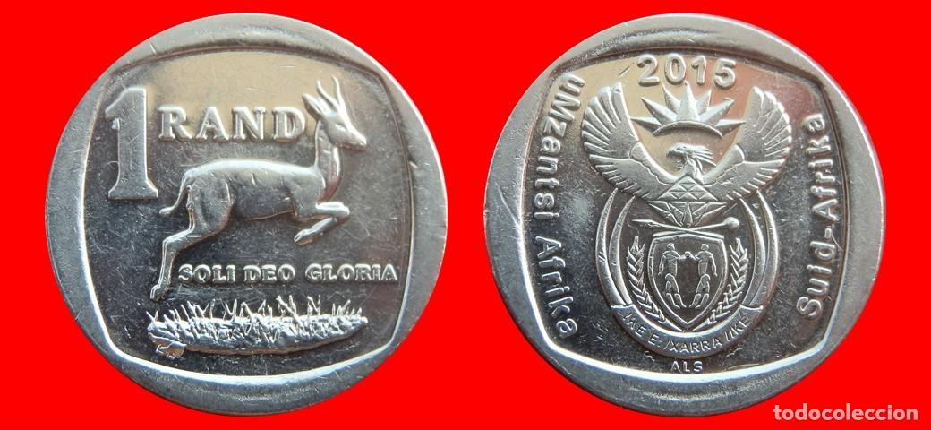 Monedas antiguas de &Aacute;frica: 1 RAND 2015 SUDAFRICA-154203