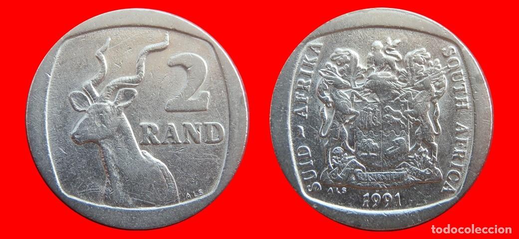 Monedas antiguas de &Aacute;frica: 2 RAND 1991 SUDAFRICA-154208