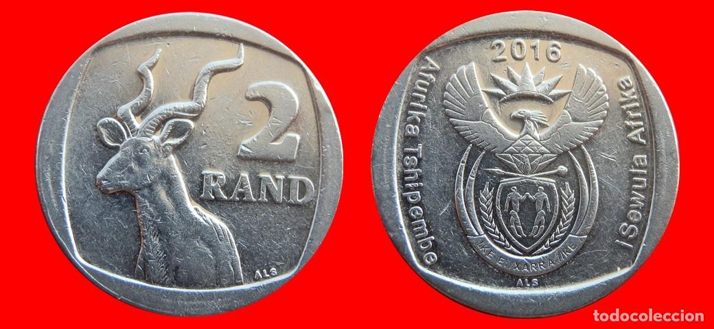 Monedas antiguas de &Aacute;frica: 2 RAND 2016 SUDAFRICA-154210