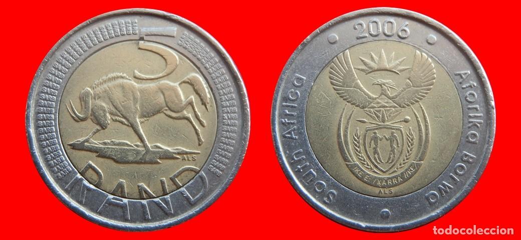 Monedas antiguas de &Aacute;frica: 5 RAND 2006 SUDAFRICA-154211
