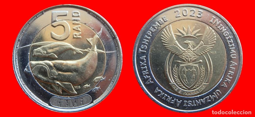 Monedas antiguas de &Aacute;frica: 5 RAND 2023 SUDAFRICA-154214