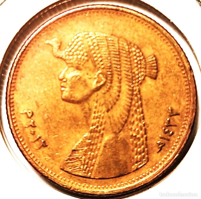 Monedas antiguas de &Aacute;frica: EGIPTO (1971-) - 50 PIASTRAS 2012-AH1432 - A - 4,80 GR. ACERO LATONADO - DIAMETRO 23 mm - KM#942.2